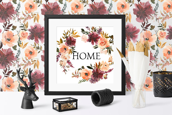 Romance Floral Clip Art Collection in Illustrations - product preview 6